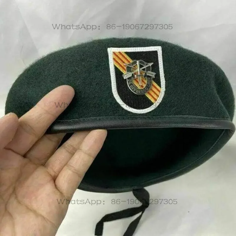 outdoor-matching-green-beret-vietnamese-american-military-fan-wool-high-quality