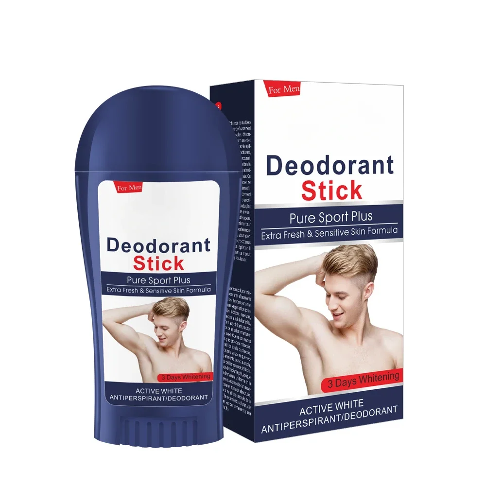 50ML Deodorant for Men Deodorant Stick Antiperspirant Stick Fragrance Sweat Deodorant Underarm Removal Spirits Tool CC