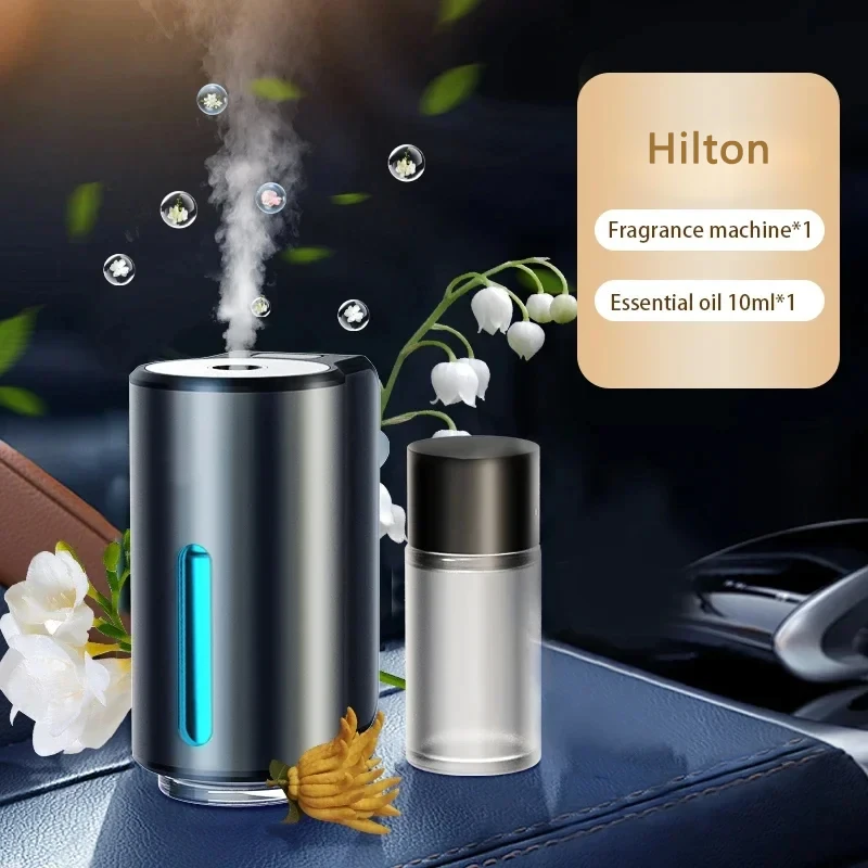 Auto Luchtverfrisser Elektrische Auto Geurverspreider Auto Air Vent Essentiële Olie Mist Luchtbevochtiger Geurverspreider Aromatherapie