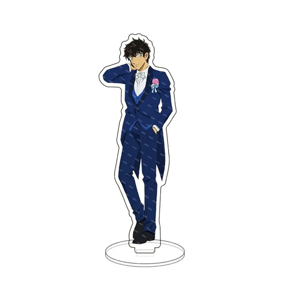 Detective Conan Anime Figure Acrylic Stand Cartoon Action Decoration Cosplay Model Plate Small Desktop Toy Bride Wedding Gift