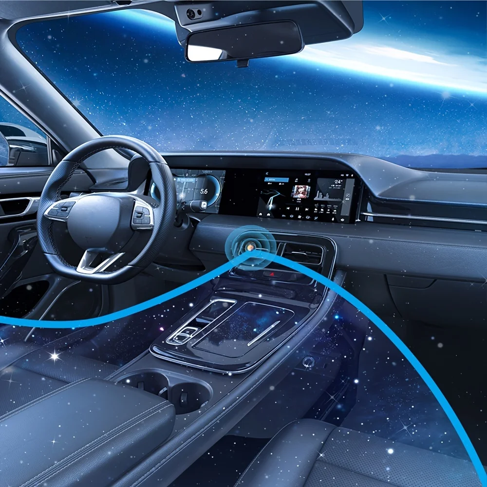 Car Planet Series Vent Clip Aromatherapy Fragrance - Long Lasting Air Freshener Perfume for Car Interior