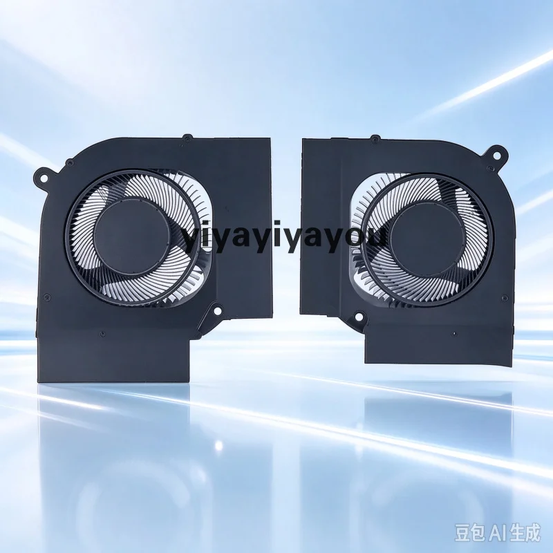 Replacement for ACER NITRO 5 N22C1 AN515-58-51R3 AN515-58 Laptop CPU GPU Cooling Fan DC12V 1A 4Pin