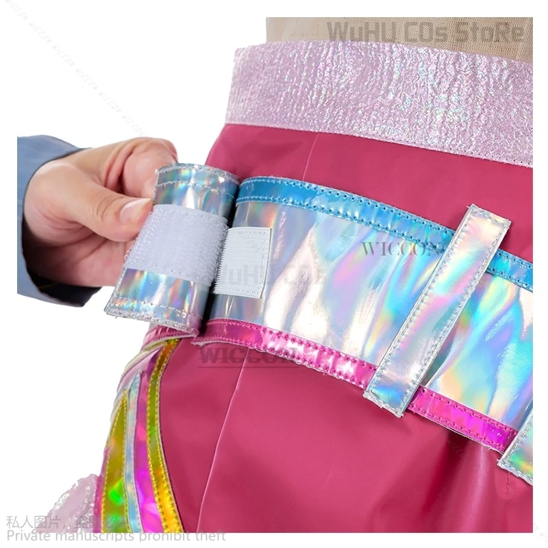 Gioco LOL lovestred Lux Costume Cosplay LOL san valentino New Skin Lux Women Costume Cosplay Halloween Set completo Sexy Lolita