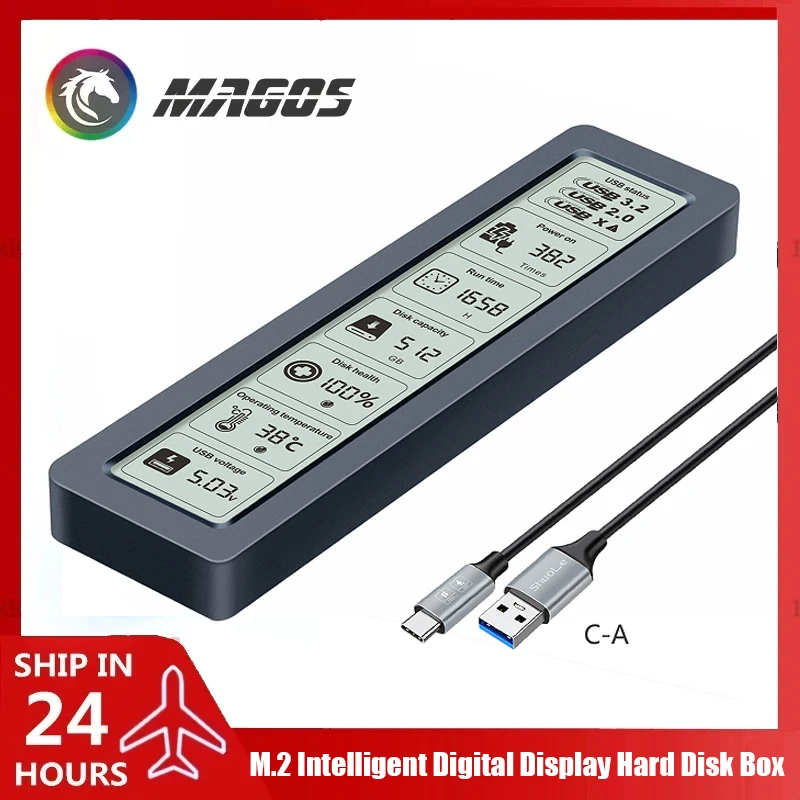 gabinete-universal-para-hd-m2-de-alta-velocidade-display-digital-resfriamento-protocolo-sata-com-usb-32-tipo-c-para-expansao-de-armazenamento