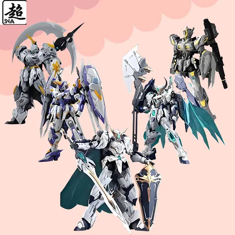 

SNAA Original Knights of the Round Table SC-002 TITAN GREATSWORD IRON SICKIE GIANT AXE Anime Action Figure Assembly Model Toys