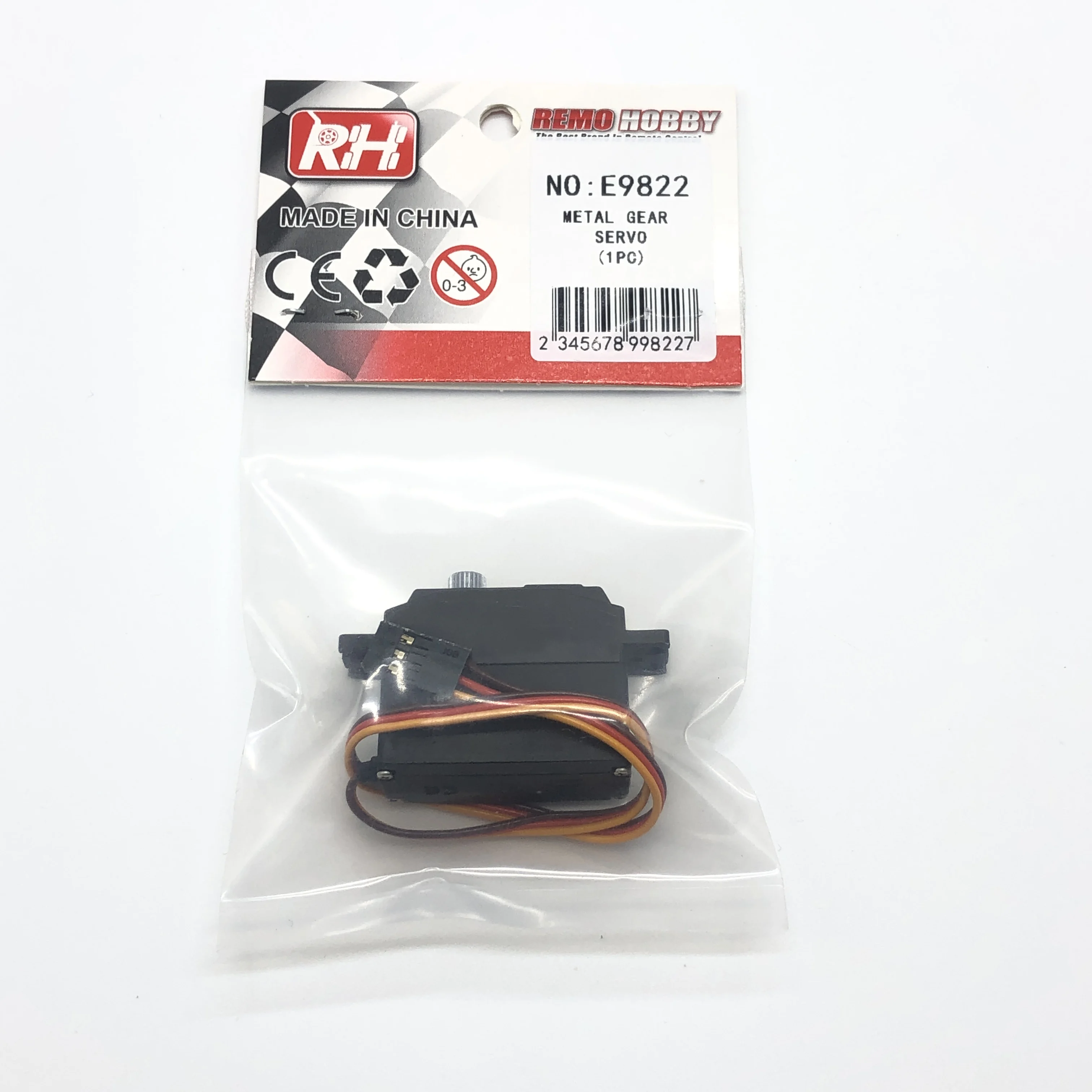 Remo Hobby E9822 3wire 25g Metal Gear Servos Spare Parts For Smax 1625 1635 1665 1/16 RC Car Vehicle