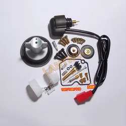 For Suzuki (AN400) Burgman 400/Skywave 400 Scooter Carburetor Repair Kit with Electronic Enrichment Valve and Plunger