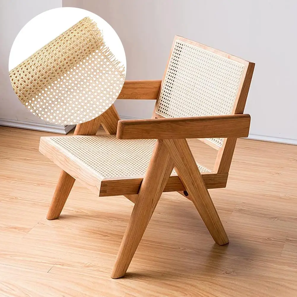 Impermeável plástico Honeycomb Mesh para cadeira e mesa, Rattan Webbing Roll, vime para projetos DIY