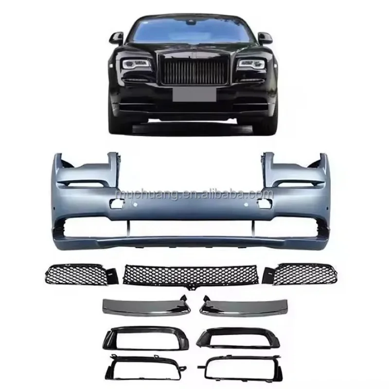 Neues Rolls-Royce Phantom 2. Generation Front Bodykit Widebody Montagezubehör inklusive Frontstoßstangensatz