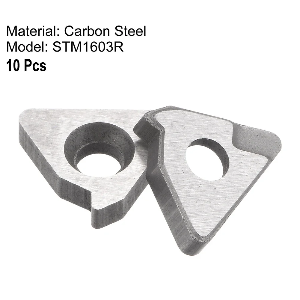 

Карбидная вставка для инструмента, прокладка STM1603R, держатель инструмента, 10 шт., карбидный роторный инструмент высокого качества 16ER AG6 / 16IRAG60