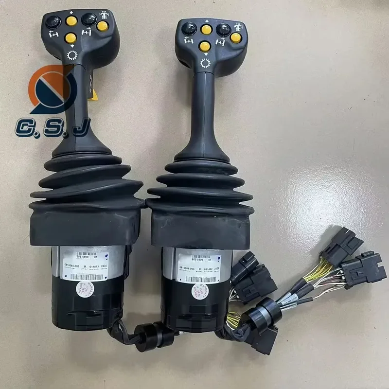 Joystick Handle 605-5909 Control CONT GP 6055909 30R-0217 30R0217 For grader 140h 120M 140M 160M pilot valve controller