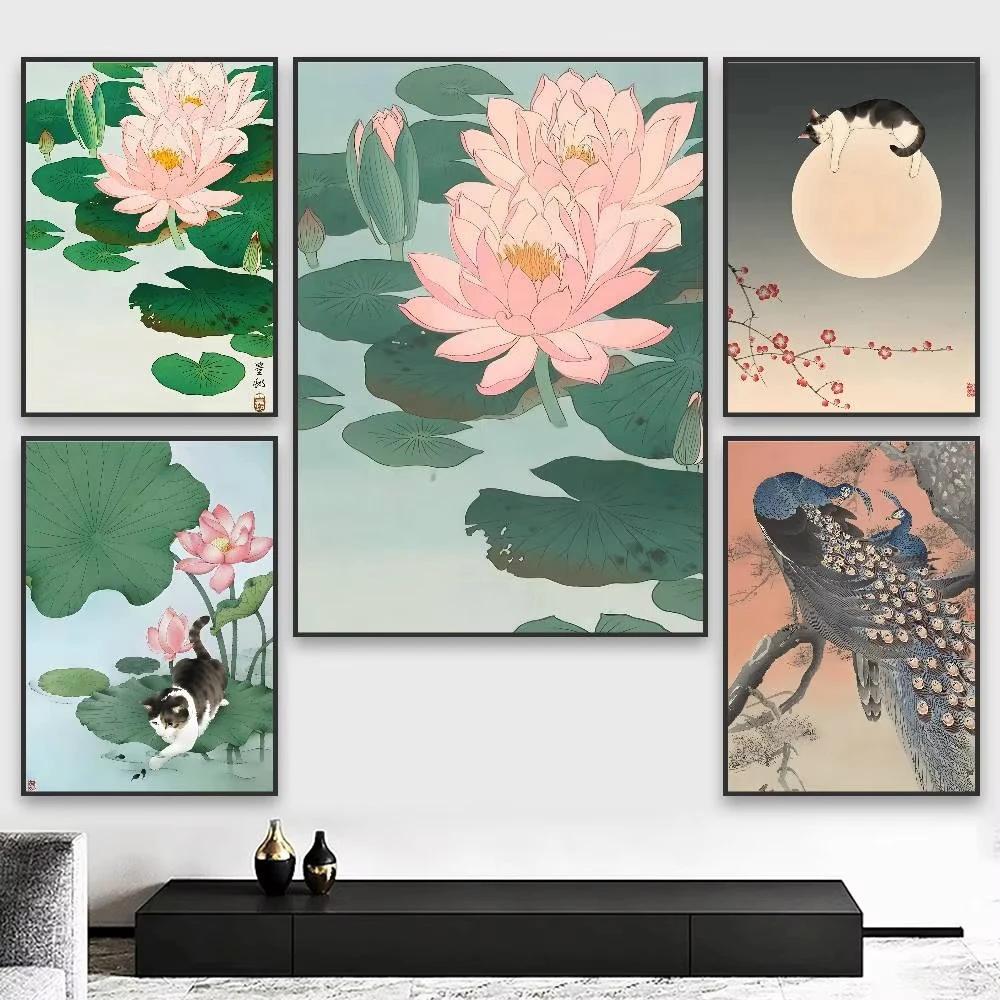 Japanese Lifestyle Movie - Malen nach Zahlen: Lotus-Katze-Pfau im japanischen