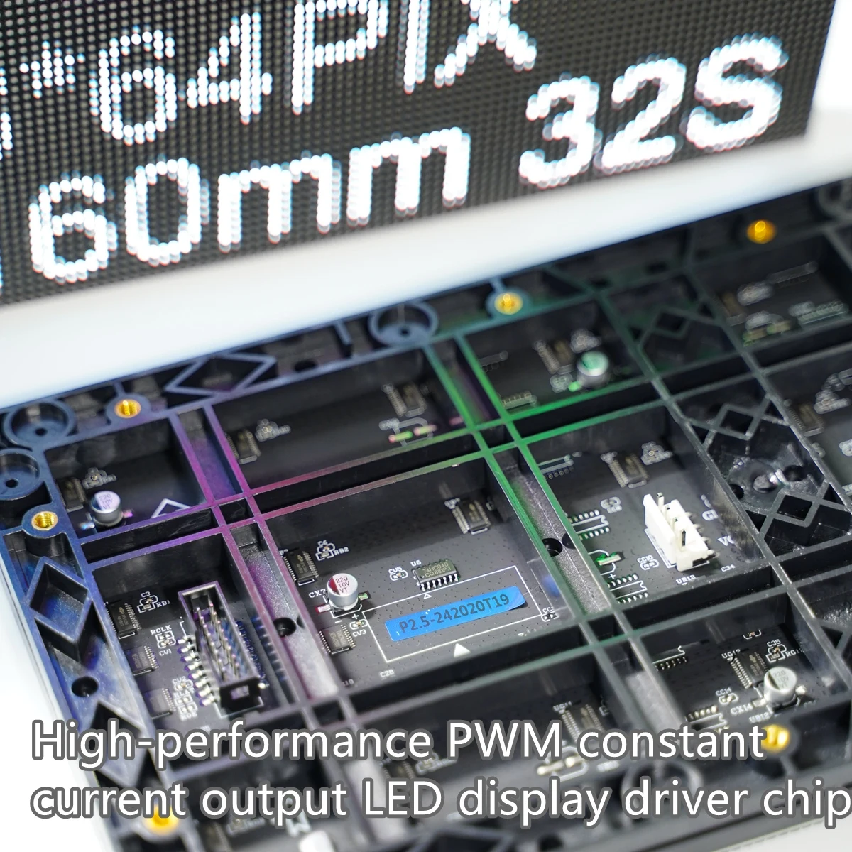 P2.5 Indoor High Definition Full Color Led Display Panel Module Monitoring Kamer Smalle Pixel Pitch