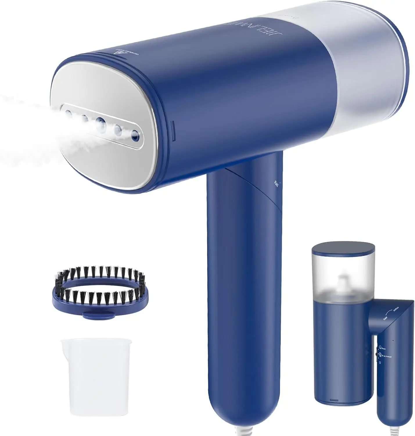 

Handheld Steamer for Clothes, 1200W Foldable Travel Steamer, 20 Sec Preheat Garments Wrinkle Remover, 120V Portable Hand Iron