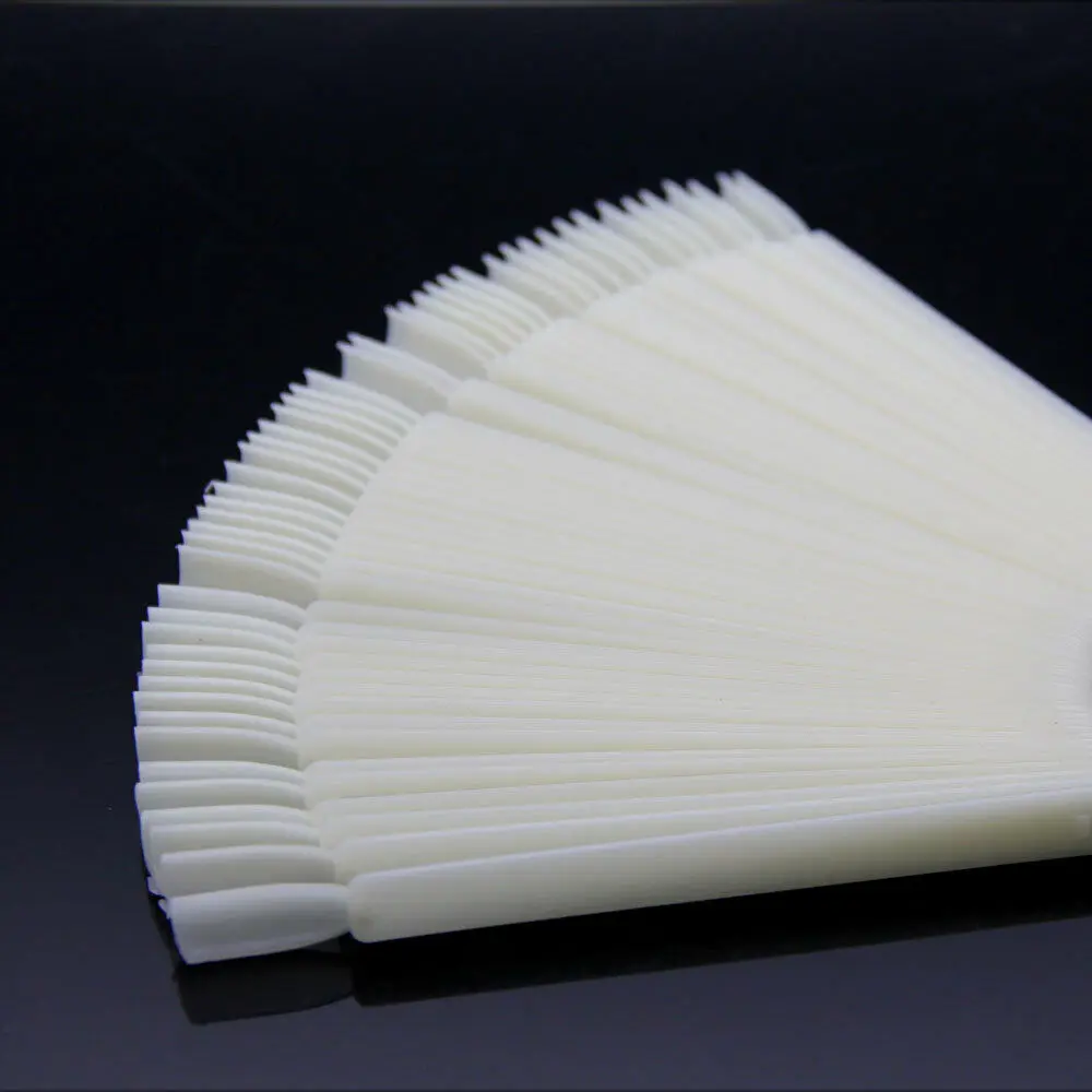 40/50 pièces nouveau acrylique faux ongles carré/Stiletto professionnel Nail Art pointe couverture complète vernis à ongles présentoir pour manucure