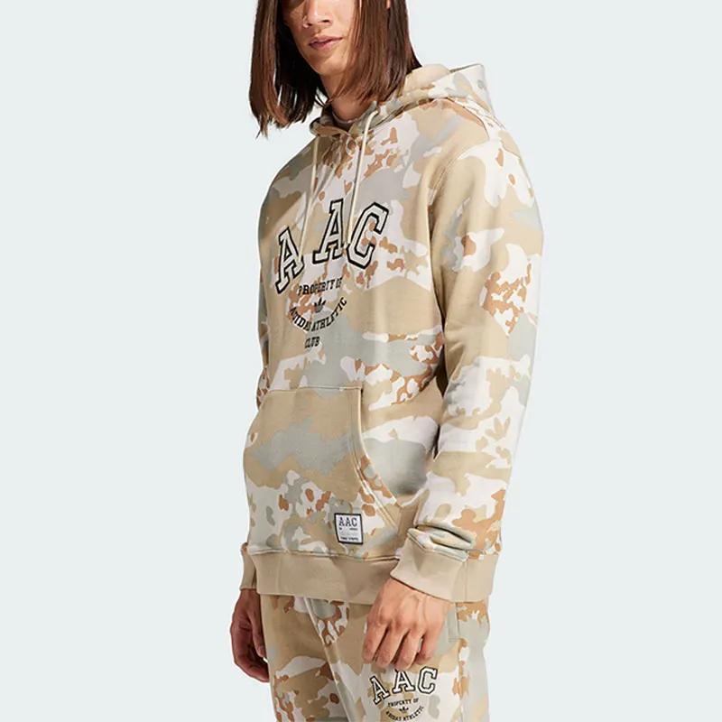 أديداس حقيقية حقيقية ثلاثة المشارب الرجال مقنعين البلوز IR9472