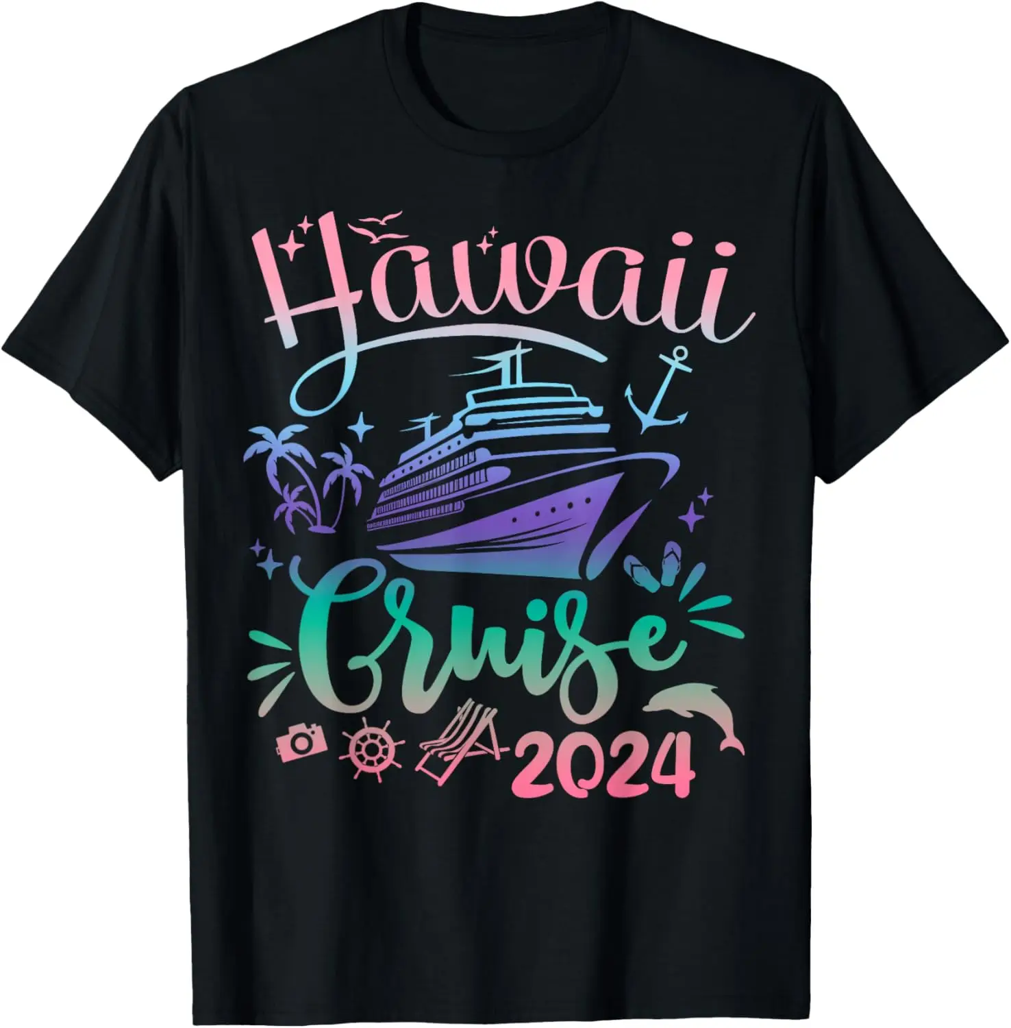 

Hawaii Cruise 2024 Family Group Friends Vacation Matching T-Shirt