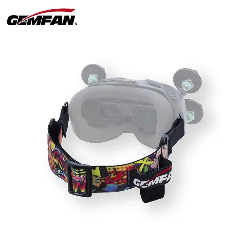 Gemfan Colorful FPV Goggles Headband Adjustable Strap 370mm for DJI Goggles 2 For FPV Drones - Image 2