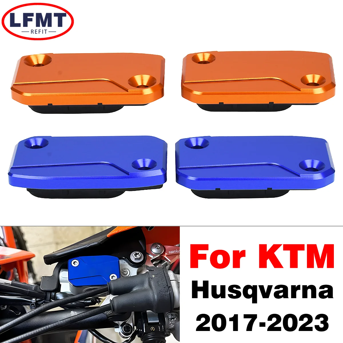 

For KTM SX SXF XC XCF EXC EXCF XCW XCFW TPI Six Days 125 150 200 250 300 350 450 500 CNC Front Brake Clutch Reservoir Cap Cover