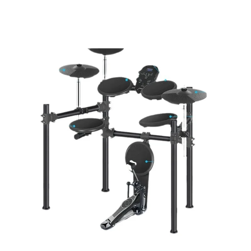 Factory direct sales, electric drum kit, children's beginner home adult mesh, jazz , electronic