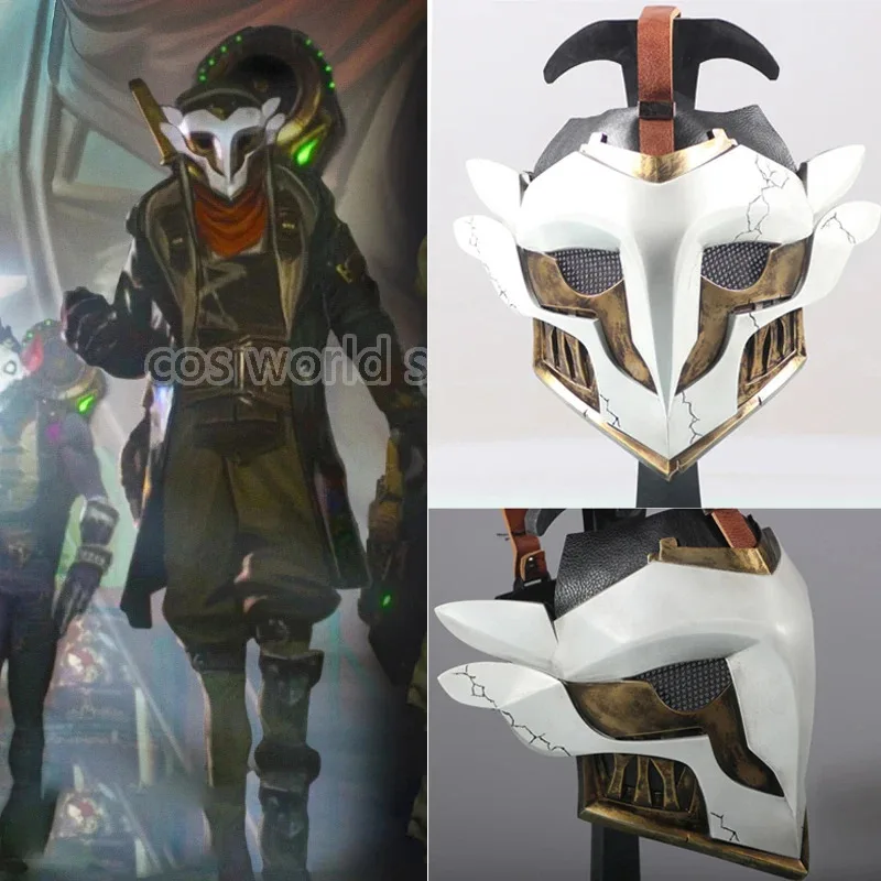 

FRP Type Game LoL Arcane Ekko Wildfire Cosplay Masks Helmet For Adult Masquerade Party Mask Halloween Carnival Masks Accessories