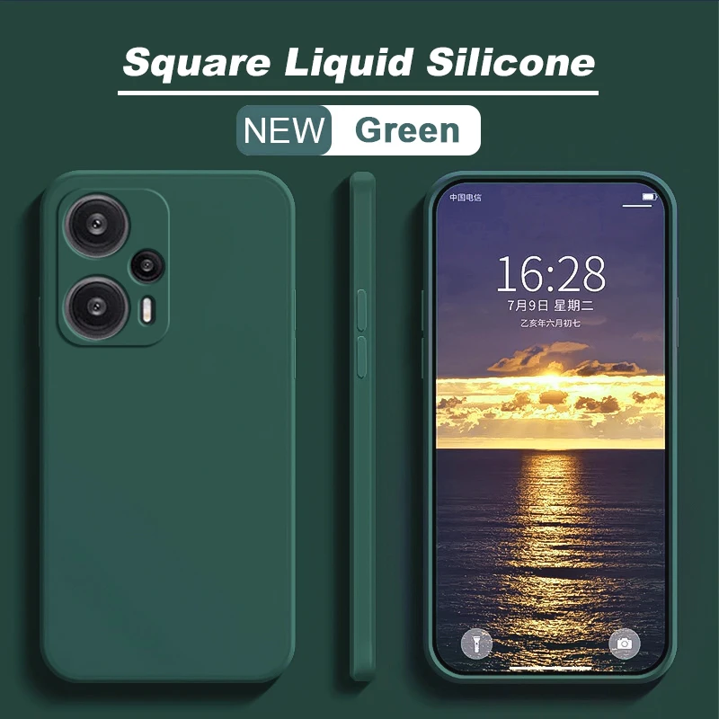 Poco F5 F5 PocoF5 Pro Hülle Original Flüssigsilikon Soft Cover für Xiaomi Poco F5 F5 PocoF5 Pro F5Pro stoßfeste Handyhüllen – Detail 13