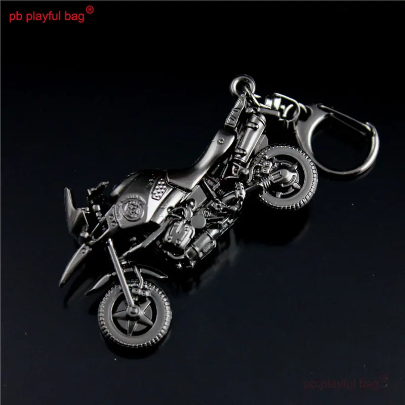 7Cm Mini Metalen Motorfiets Model Actie Figuren Cs Spel Sleutelhanger Decoratieve Accessoires Kerstcadeaus Kinderen Speelgoed Hg303