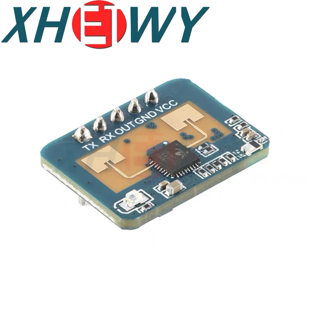 LD2410C LD2410B/LD2410B-P human presence sensor millimeter wave radar induction module heartbeat detection non-contact