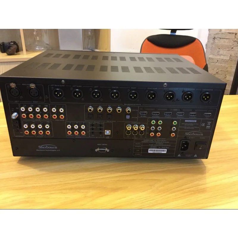 Sherbourn Expo 7020c4 Home Theater Decoder Preamp With Independent Subwoofer Management