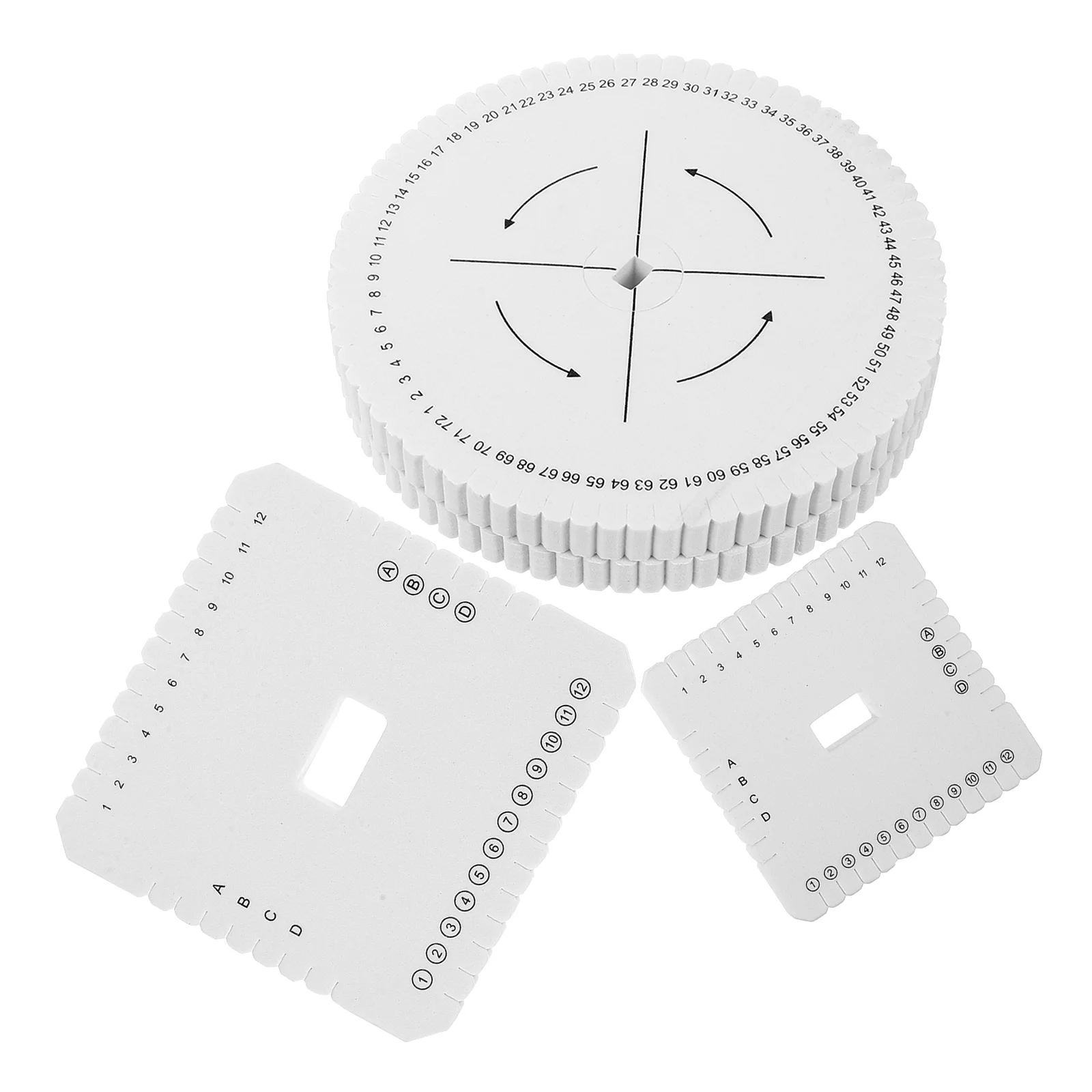 1 مجموعة تجديل القرص Kumihimo مضفر لوحة رغوة مجلس سوار ذاتي الصنع صانع مجوهرات الحياكة أداة الديكور الحبل لوازم الحرفية