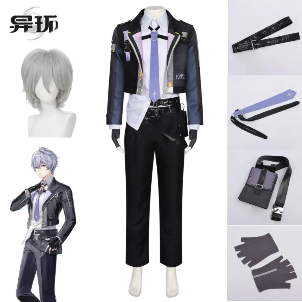 

Neverness To Everness Zero Male Awakened High Quality Uniform Cosplay Costume Unisex Game Role Play Halloween Comic Con Outfit