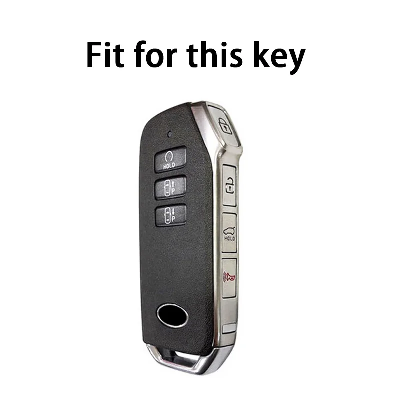 For Kia 2022 Sportage 2023 Niro Hybrid 2021 Sorento MQ4 2022 EV6 GT-Line K8 V6 TPU Smart Remote Key Car Key Case Cover 7 Buttons