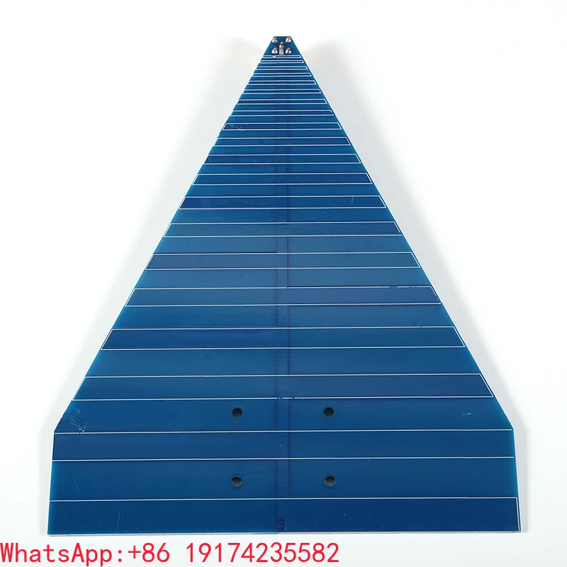 UWB Ultra-wideband Logarithmic Periodic Antenna Receive Frequency 740MHz-6GHZ Receiver 50W