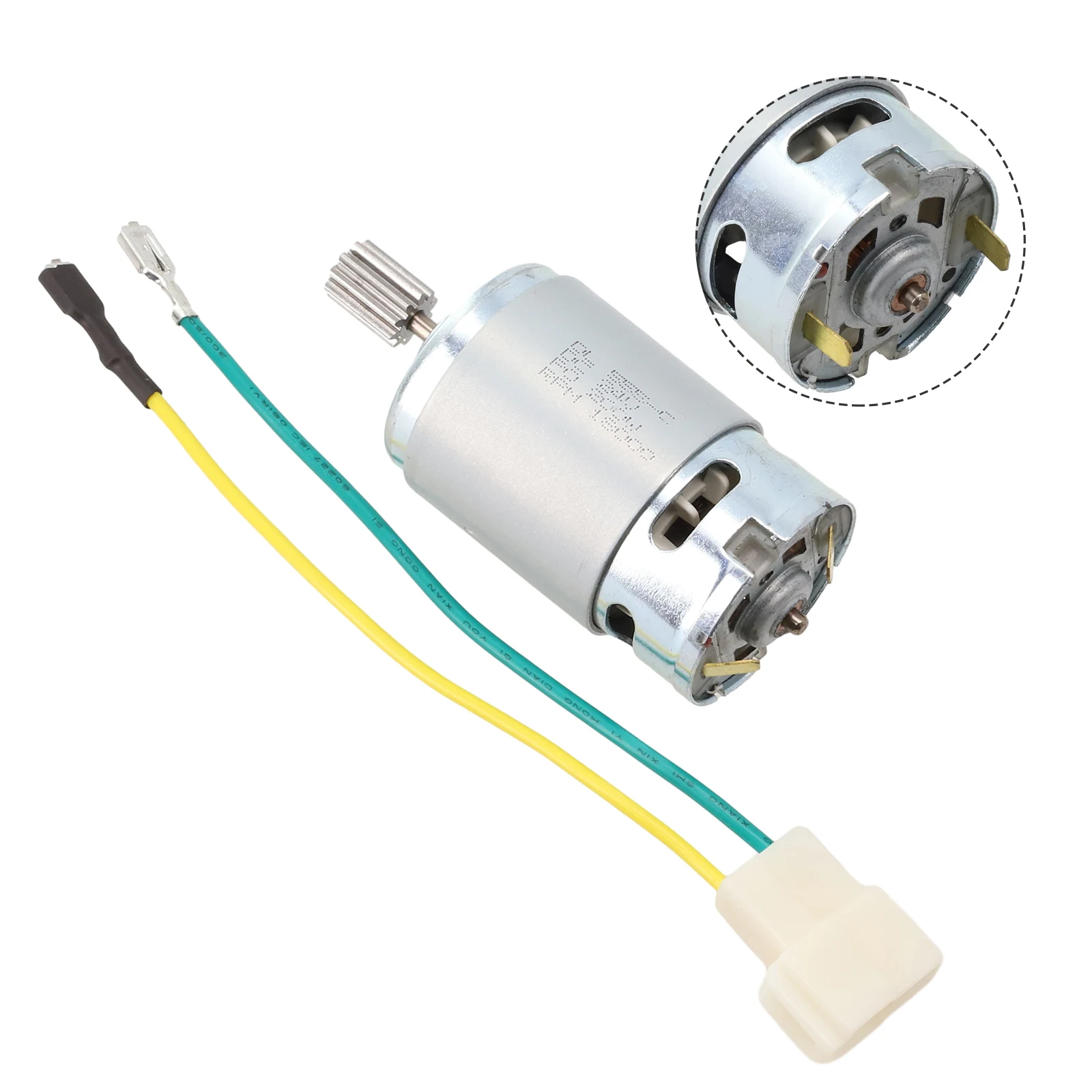 

IDC Connector Electric Car Motor Gearmotors 9-tooth Children's Electric Vehicle Toy Motor For Electrical Testing