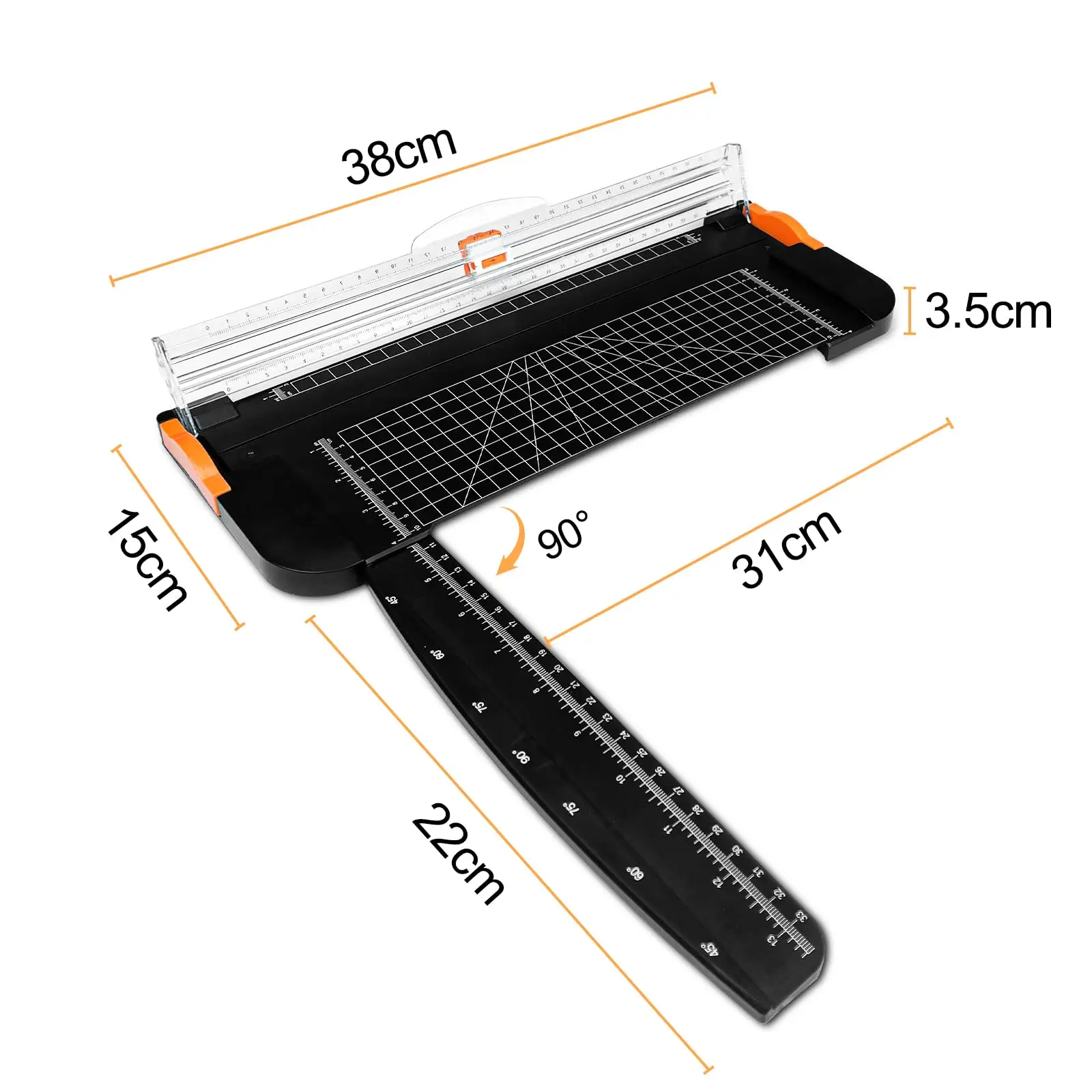A4紙カッターa4紙カッターアートペーパーカッタークラフトフォトスクラップブックブレードDIYオフィスホームステーショナリーナイフ