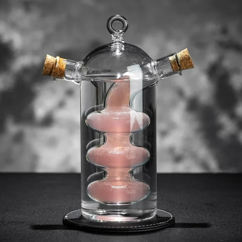 Funny Double Wine Glass Cup Creative Cocktail Glasses Cups Hanging Beverage Cup Perfect Gift for Bar Decoration Universal Cup