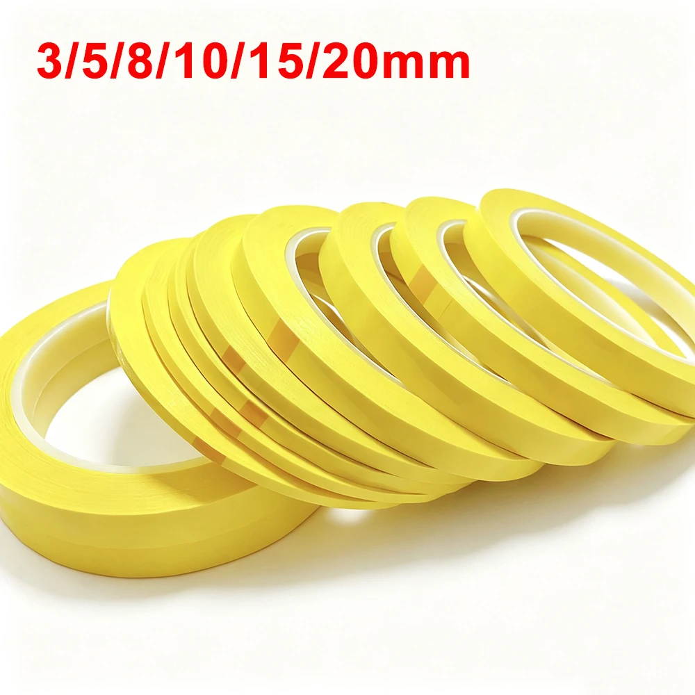 66m Mylar Tape 3/5/8/10/15/20mm PET tape High Temperature Insulated Transformer Motor Capacitor Coil Wrap Adhesive Mark Tape