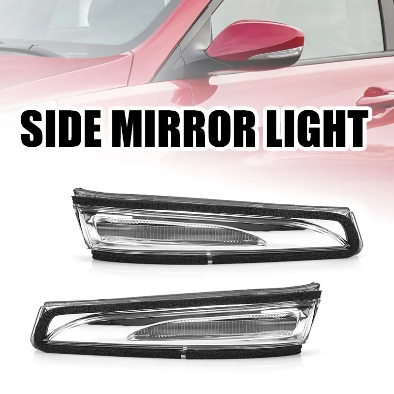 LED Left Right Rearview Mirror Turn Signal Light Lamp for Hyundai Accent Solaris 2012-2017 Amber Indicator 876241R000 876141R000