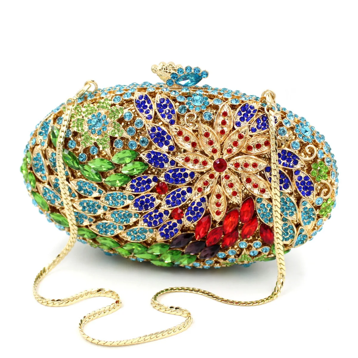 

Сумка со стразами, полая металлическая сумка для ужина с кристаллами, сумка с бриллиантами, женский клатч