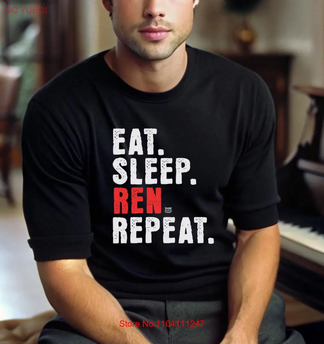 Eat Sleep Repeat T Shirt For Fans All The Rens Ken Chu Kim Hyun joong Darren Chen Shun Oguri Dew Jirawat That Played Ren