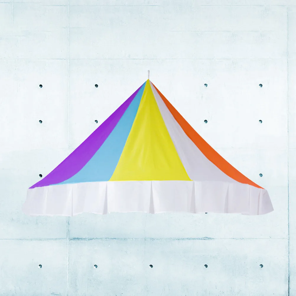 سرير المظلة قوس قزح نصف دائري قبة سرير المظلة قبة القلعة القراءة الزاوية خيمة سرير خيمة طفل الفتيات غرفة ديكور