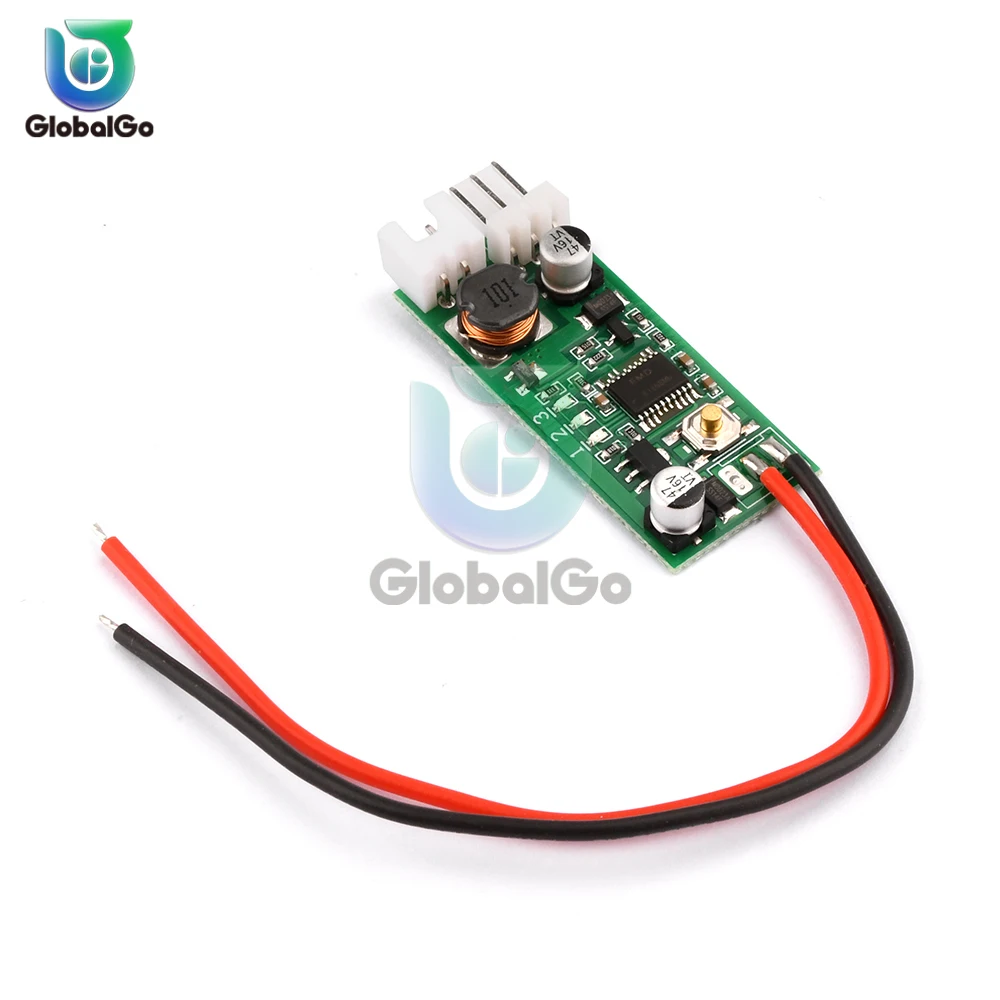 DC 12V 2-3 Line Single Channel Fan Temperature Control Noise Reduction Temperature Control Governor Module