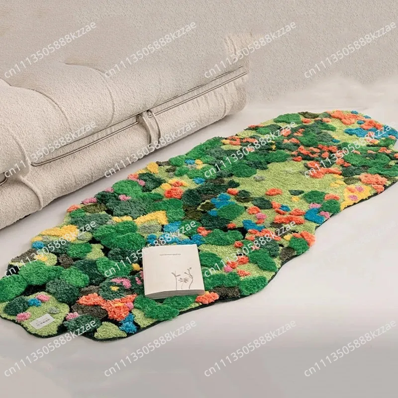 Forest Flower Window Mat Living Room Bedroom Carpet Soft Bedside Blanket Long Rug Floor Pad Home Decor