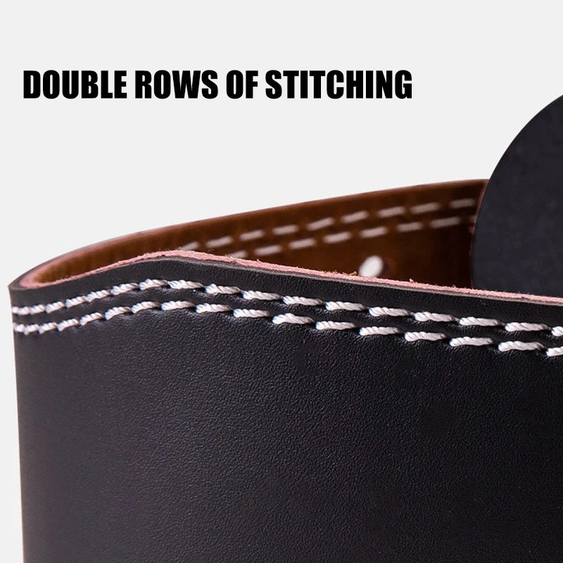 بو الجلود المهنية الخصر دعم الرياضة حزام الأمان حماية اللياقة البدنية القرفصاء العميق الصلب سحب معدات رفع الأثقال التدريب #3