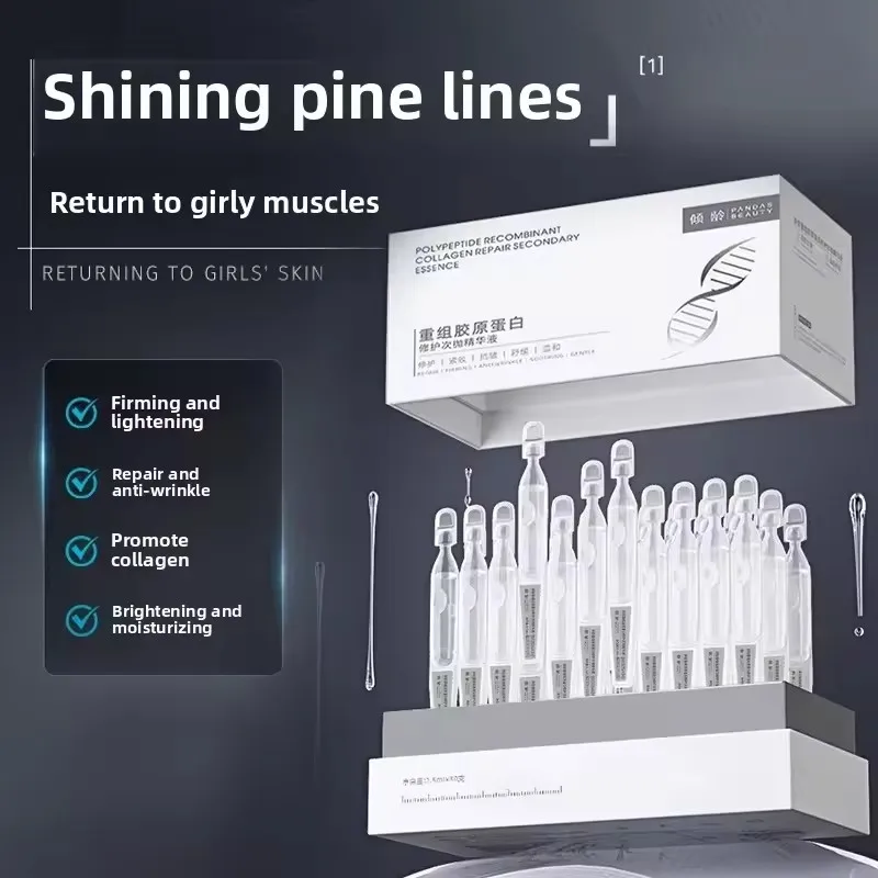 

Набор для ухода за кожей против морщин с несколькими коллагеновыми эссенциями, укрепляющий лифтинг, увлажняющий набор для лица для всех типов кожи, продукт для ухода за красотой