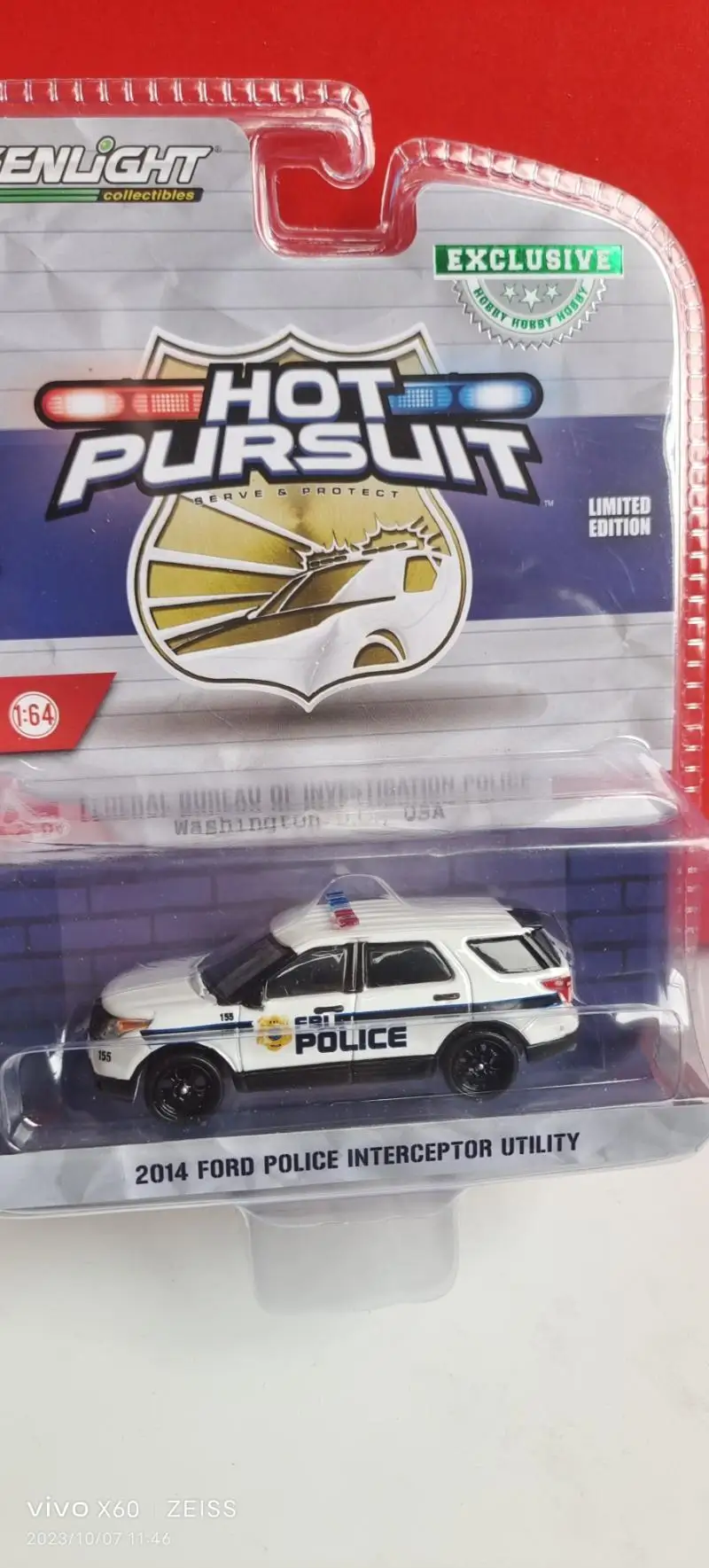 

GreenLight 1/64 2014 ford police interceptor utility Collector Edition Metal Diecast Model Race Car Kids Toys Gift