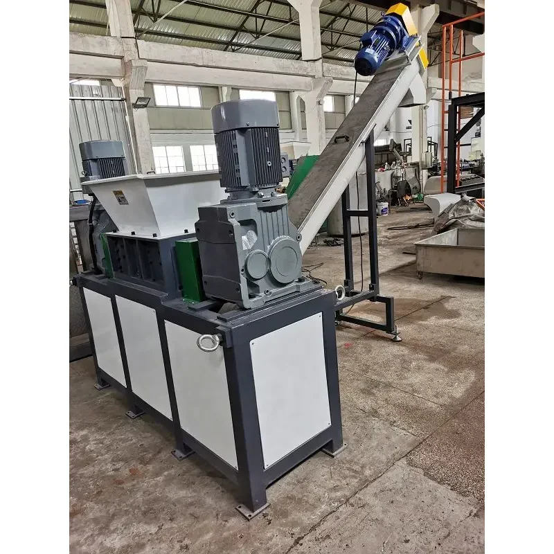 Greenlandplast Twin Shaft Shredder E Waste Shredder Scrap Metal Shredder