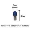 blue L no battery