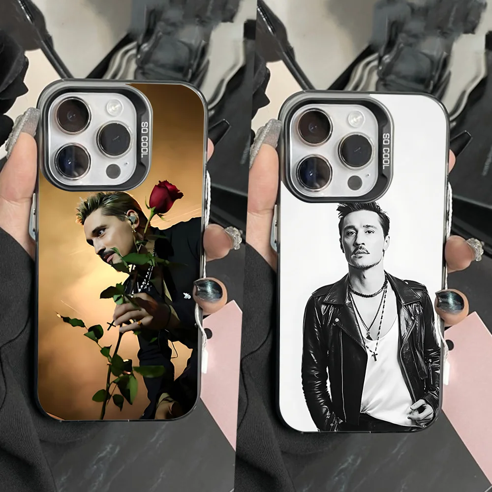 

Singer Dima Bilan Phone Case For iPhone 16,15,14,13,12,11,Pro,Max,Plus,Mini,XS,SE Anti Fall Black Matte Hard Bumper