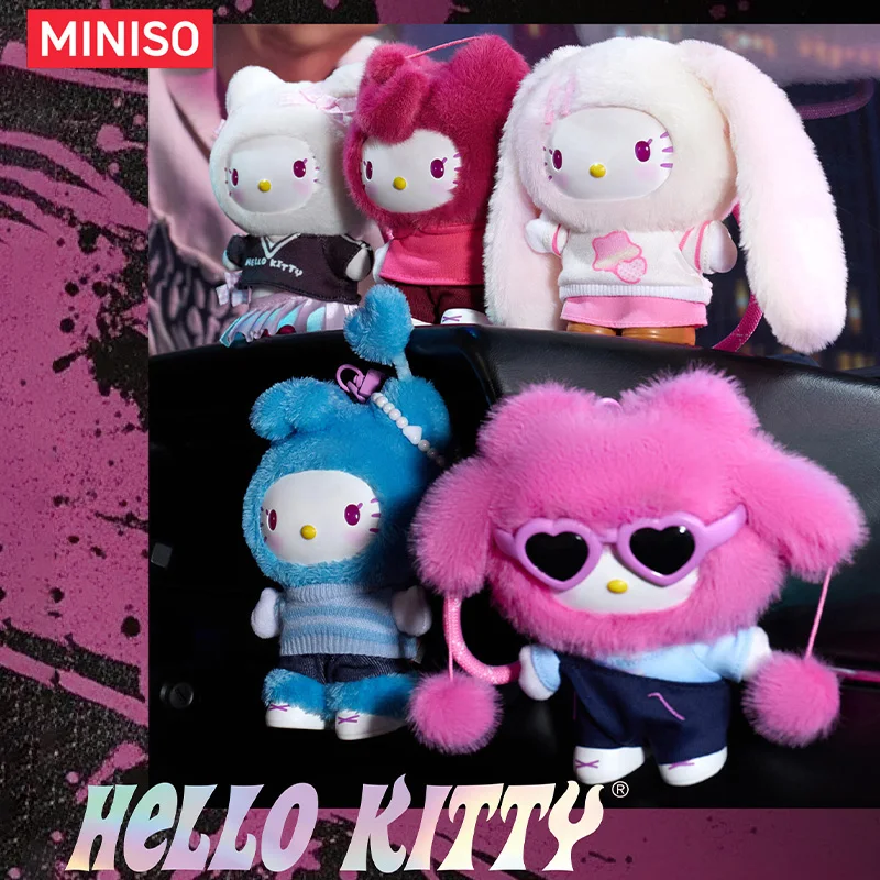 

MINISO POP STAR Series Blind Box Mystery Pack - Cute Cartoon Vinyl Keychain Set (New Launch Collectible Gift)